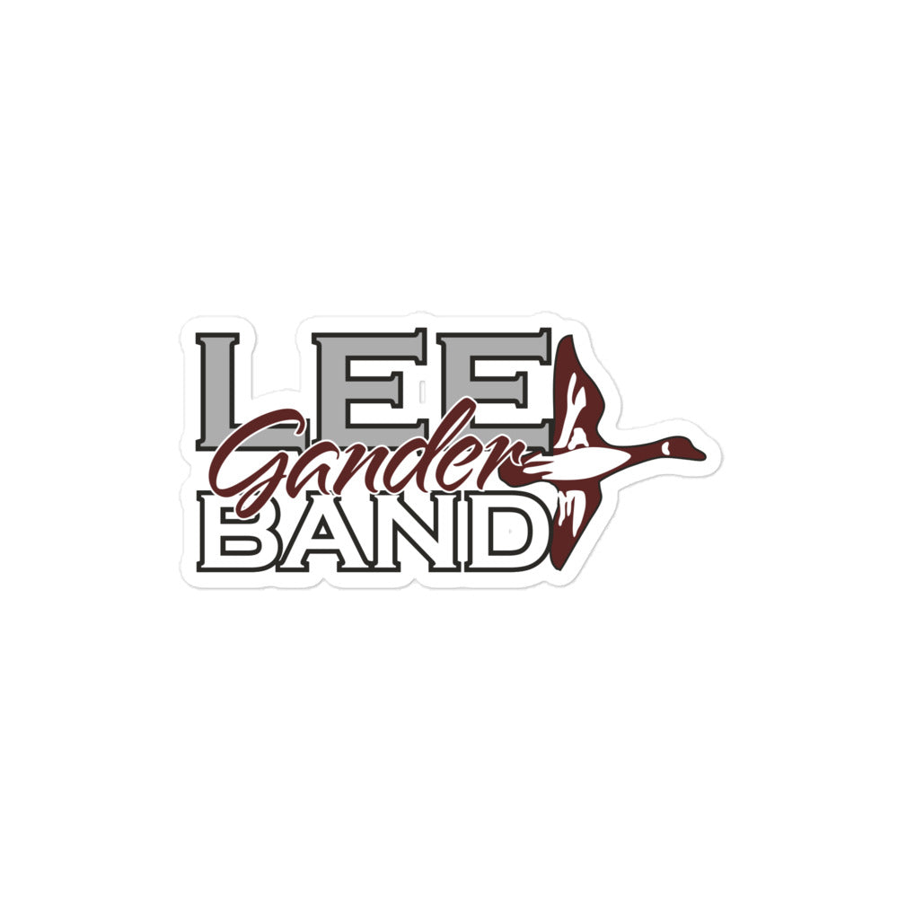 Gander Band Bubble-free stickers